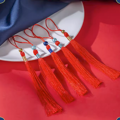 Tassels With Beads