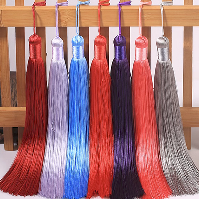 Long Tassel Pure Color